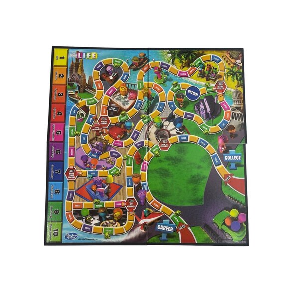The Game of Life Replacement Game Board | Spare Parts Piece Only - Picture 1 of 6